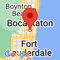 Map of Boca Raton, FL US
